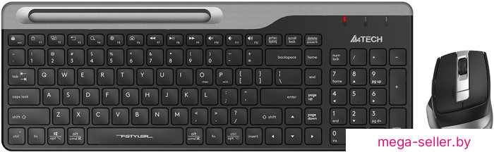 Офисный набор A4Tech Fstyler FB2535C (темно-серый)