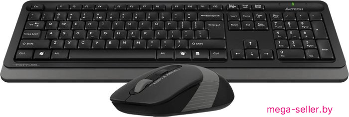 Офисный набор A4Tech Fstyler FG1010S (черный/серый)