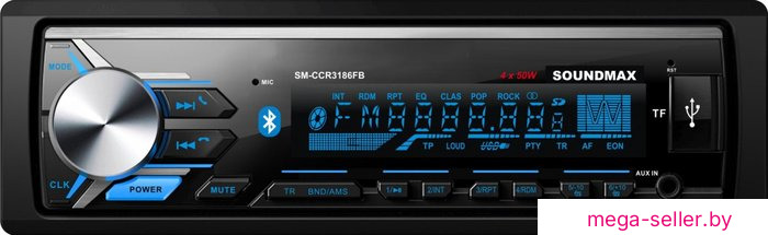 USB-магнитола Soundmax SM-CCR3186FB