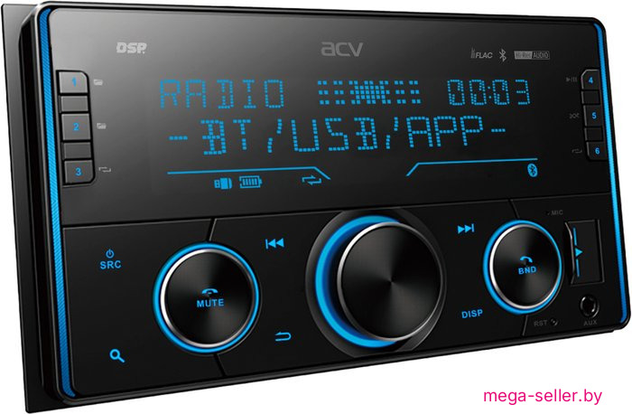 USB-магнитола ACV ADX-211BM DSP
