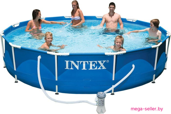 Каркасный бассейн Intex Metal Frame 366х76 (56996/28212)