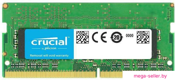 Оперативная память Crucial 8GB DDR4 SODIMM PC4-25600 CT8G4SFRA32A