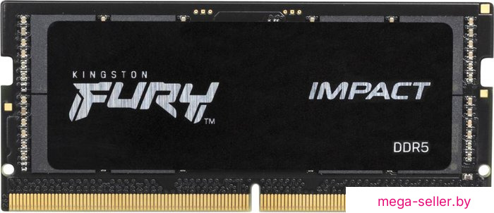 Оперативная память Kingston FURY Impact 16ГБ DDR5 SODIMM 5600 МГц KF556S40IB-16