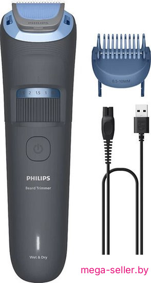 Триммер для бороды и усов Philips Beard Trimmer 3000 Series BT3617/15
