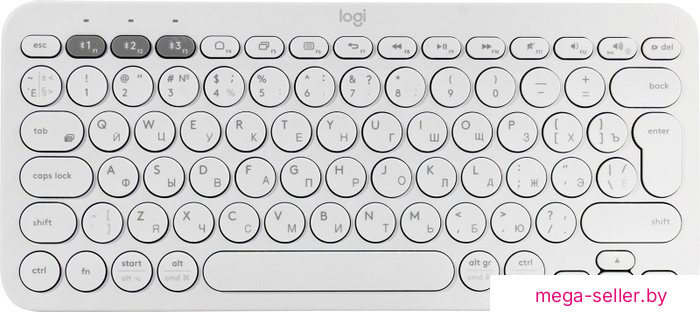 Клавиатура Logitech Multi-Device K380 Bluetooth 920-009589 (белый)