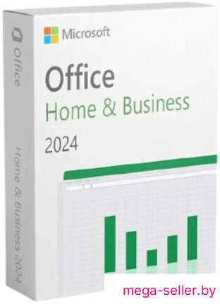 Пакет офисных программ Microsoft Office 2024 Home and Business (1 ПК, бессрочная лицензия)