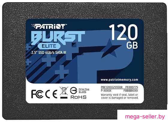 SSD Patriot Burst Elite 120GB PBE120GS25SSDR