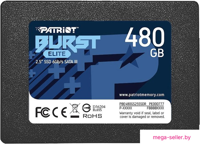 SSD Patriot Burst Elite 480GB PBE480GS25SSDR