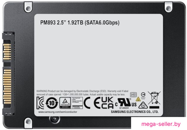 SSD Samsung PM893 480GB MZ7L3480HCHQ-00A07