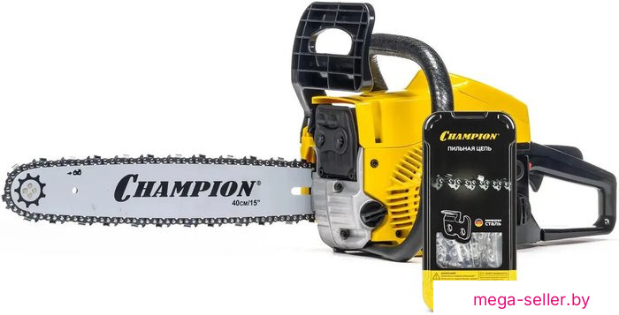 Бензопила Champion CPN246 + доп цепь