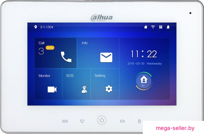 Монитор Dahua DHI-VTH5221DW-S2