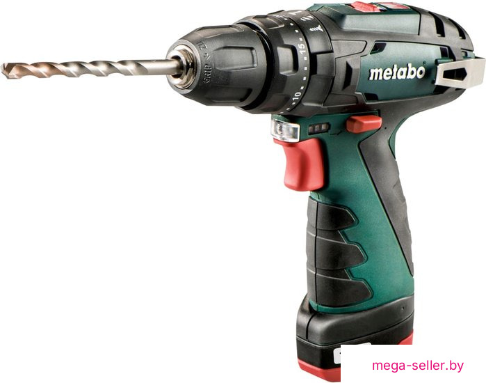 Ударная дрель-шуруповерт Metabo Powermaxx SB Basic 600385500 (с 2-мя АКБ, кейс)