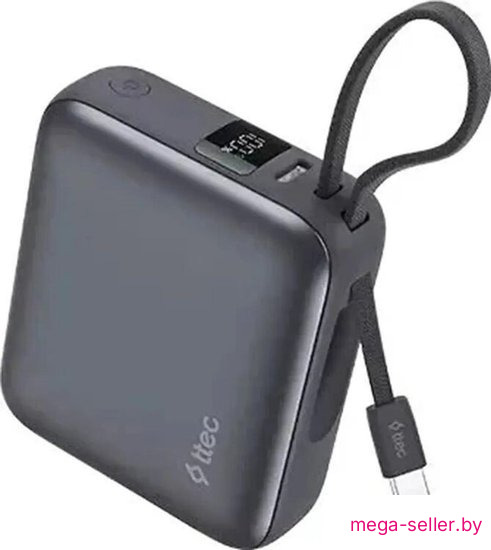 Внешний аккумулятор ttec ReCharger Mini LCD 10000mAh 35W (серый) 2BB232GR