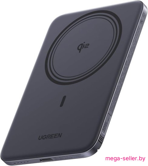 Внешний аккумулятор Ugreen MagFlow Air Qi2 15W PB580 75984B 5000mAh (серый)