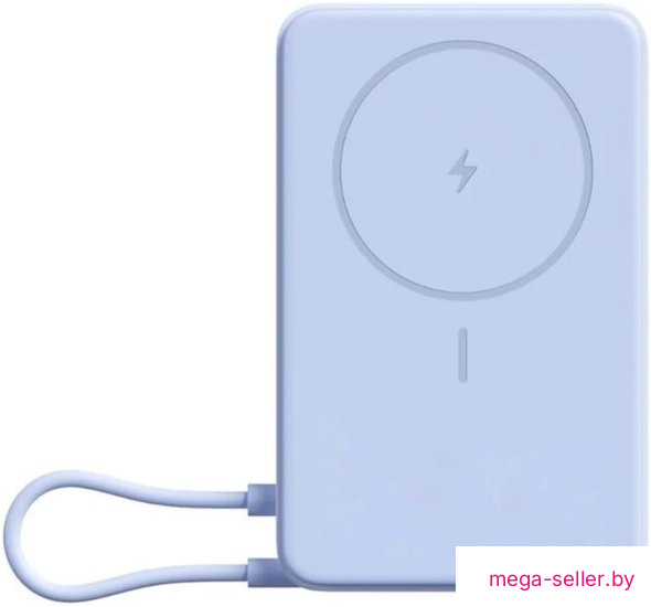 Внешний аккумулятор Xiaomi Magnetic Power Bank with Built-in Stand WPB1007Z 10000mAh (голубой, международная версия)