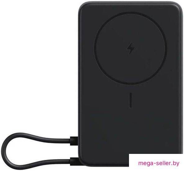 Внешний аккумулятор Xiaomi Magnetic Power Bank with Built-in Stand WPB1007Z 10000mAh (черный, международная версия)