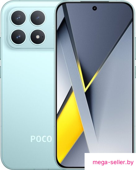 Телефон POCO F8 Pro 12GB/512GB международная версия (голубой)