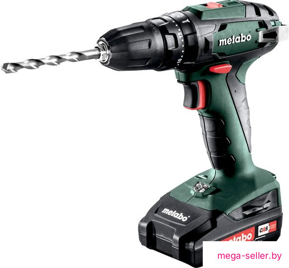 Ударная дрель-шуруповерт Metabo SB 18 602245560 (с 2-мя АКБ, кейс)