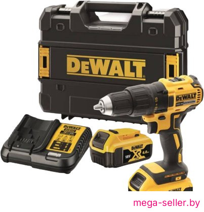 Дрель-шуруповерт DeWalt DCD777M2T (с 2-мя АКБ, кейс)