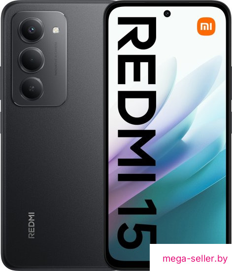 Телефон Xiaomi Redmi 15 4G 8GB/128GB международная версия (черный)