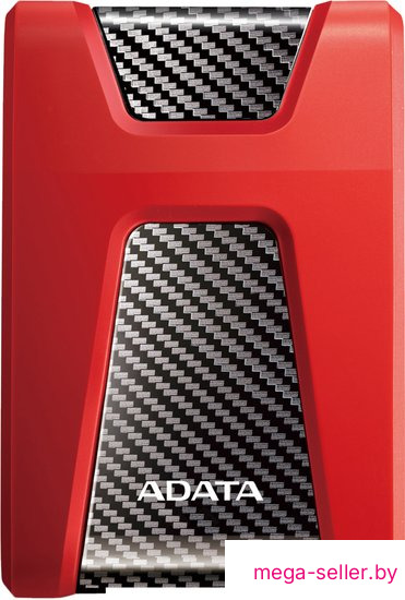 Внешний накопитель ADATA DashDrive Durable HD650 AHD650-1TU31-CRD 1TB (красный)