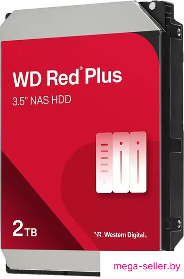 Жесткий диск WD Red Plus 2TB WD20EFPX