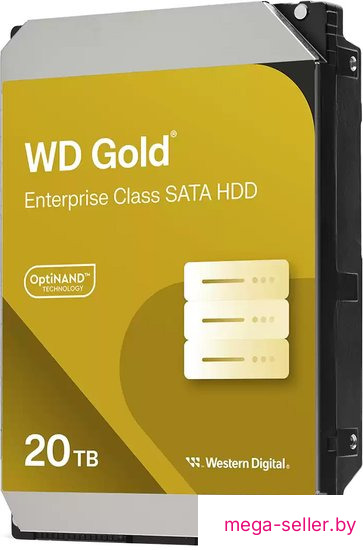 Жесткий диск WD Gold 20TB WD202KRYZ