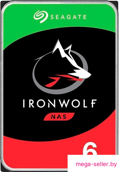 Жесткий диск Seagate Ironwolf 6TB ST6000VN006