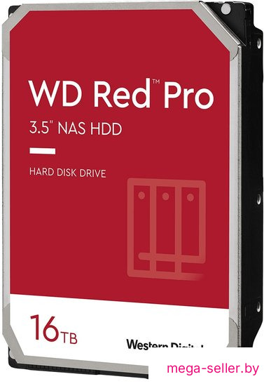 Жесткий диск WD Red Pro 16TB WD161KFGX