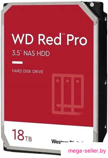 Жесткий диск WD Red Pro 18TB WD181KFGX