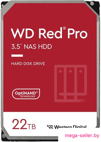 Жесткий диск WD Red Pro 22TB WD221KFGX