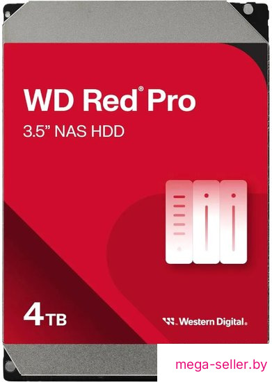 Жесткий диск WD Red Pro 4TB WD4005FFBX