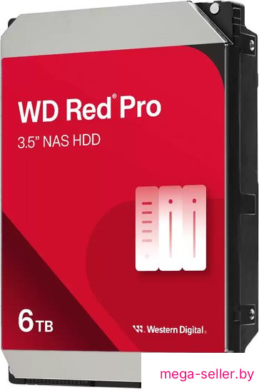 Жесткий диск WD Red Pro 6TB WD6005FFBX