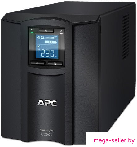Источник бесперебойного питания APC Smart-UPS C 2000VA LCD 230V (SMC2000I)