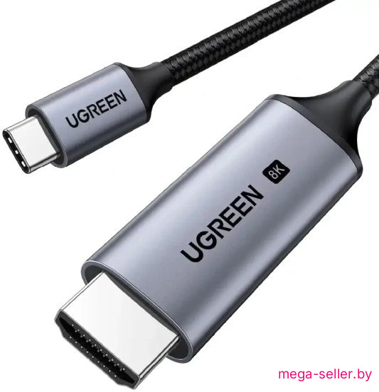 Кабель Ugreen CM565 35596 HDMI - USB Type-C (1 м, черный)