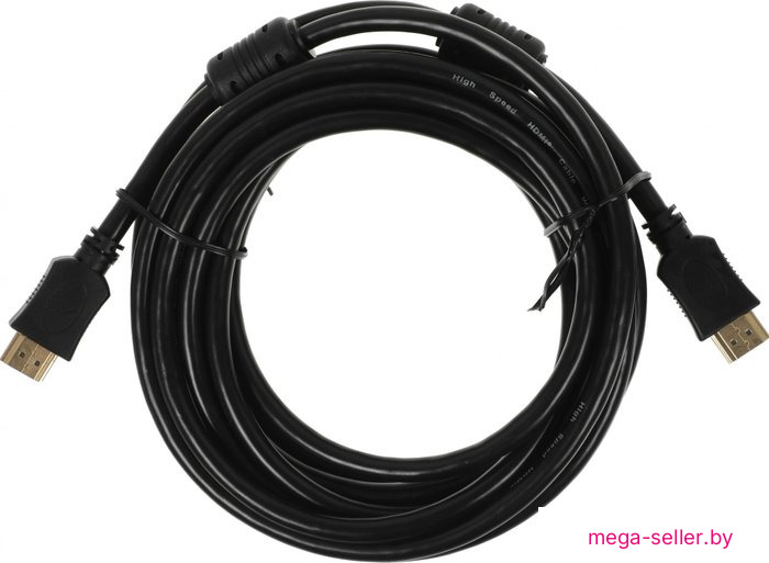 Кабель Buro BU-HDMI-V1.4-5M-FF (5м, черный)