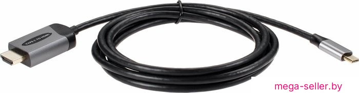 Адаптер Telecom TCC008T-1.8M USB Type-C - HDMI (1.8 м, черный)