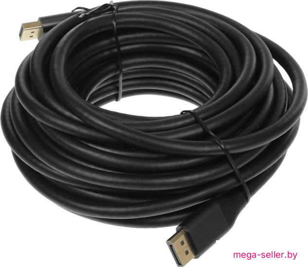 Кабель CACTUS CS-DP-DP-1.4-10 (10 м, черный)