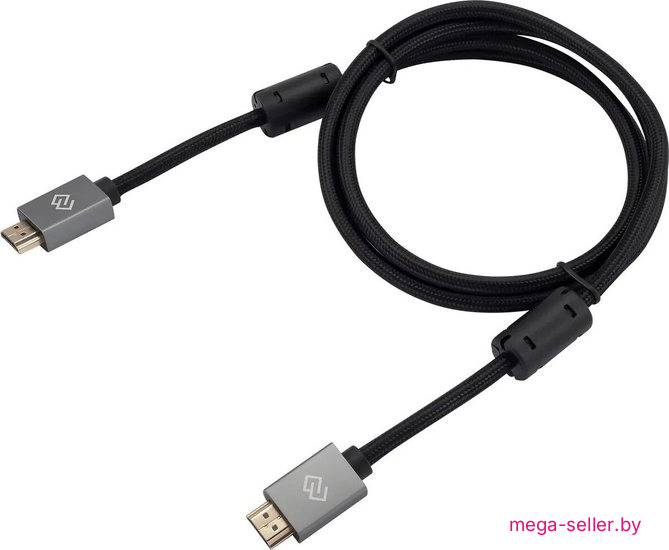 Кабель Digma D-HDMI-2FF-V2.0-1.5M (1.5 м, черный)