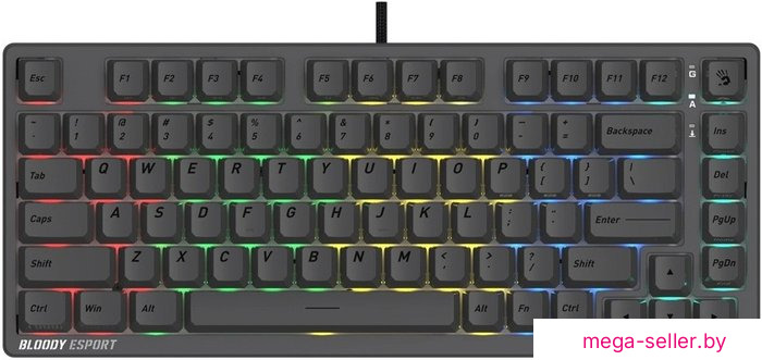 Клавиатура A4Tech Bloody MS76 (темно-серый)