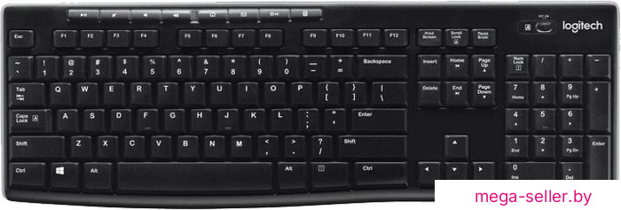 Клавиатура Logitech K270 920-003058 (нет кириллицы)