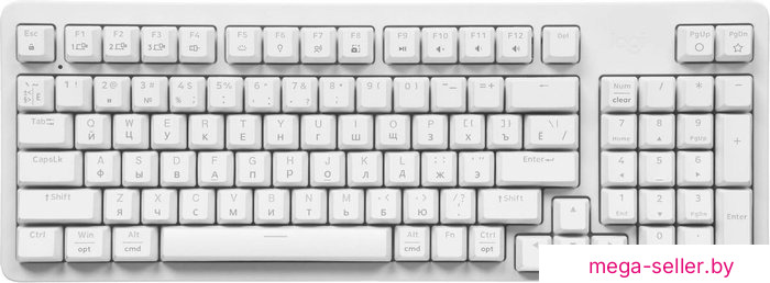 Клавиатура Logitech K868 920-013913 (белый, с гравировкой)