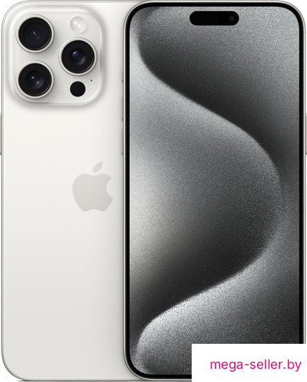 Телефон Apple iPhone 15 Pro Max 256GB (белый титан)
