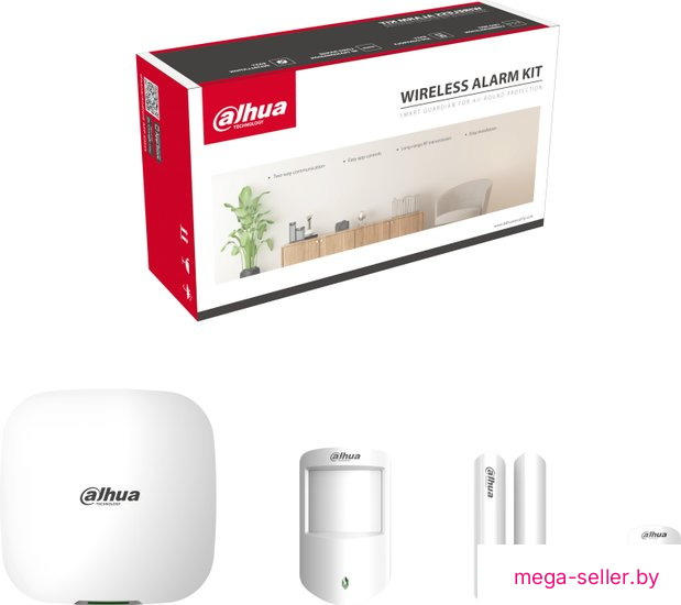 Набор охранной сигнализации Dahua DHI-ART-ARC3000H-03-GW2(868)