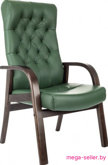 Офисное кресло Бюрократ T-9928WALNUT-CF/GN (зеленый)