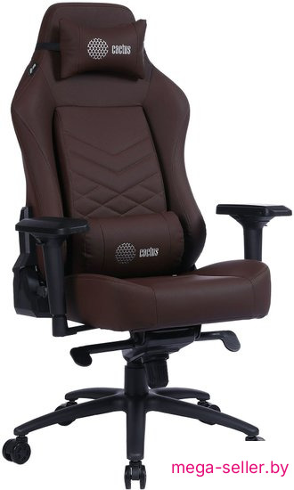 Игровое (геймерское) кресло CACTUS CS-CHR-0112BR (коричневый)