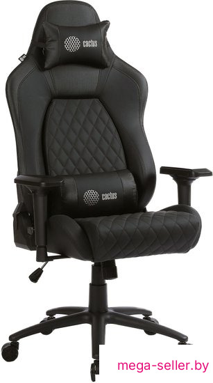 Игровое (геймерское) кресло CACTUS CS-CHR-130 (черный)