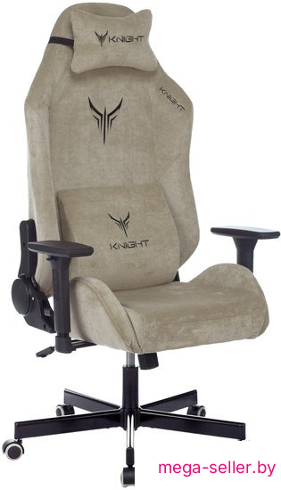 Игровое (геймерское) кресло Knight N1 Fabric Light-21 (бежевый)