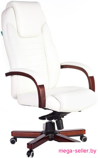Офисное кресло Бюрократ T-9923WALNUT/IVORY (слоновая кость)
