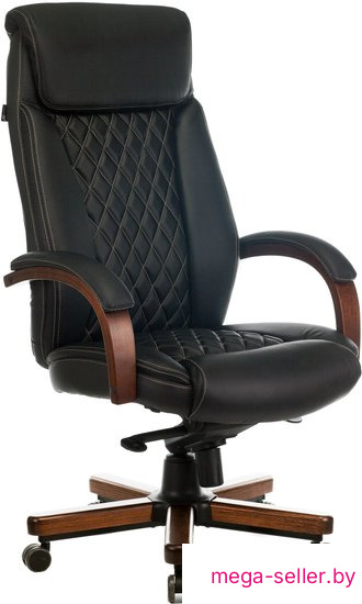 Офисное кресло Бюрократ T-9924WALNUT (черный)